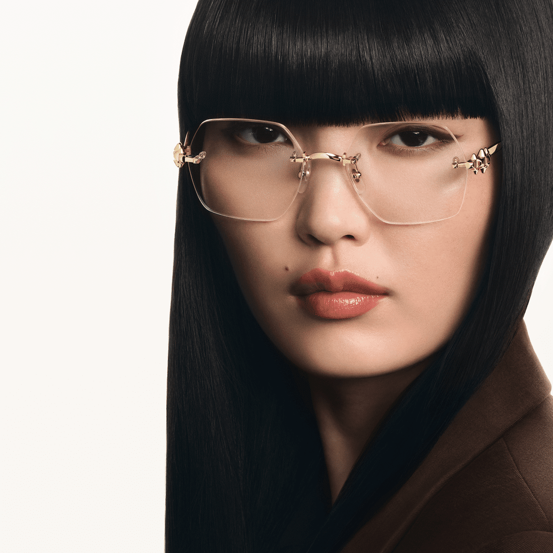 Cartier CT 0646 Clash randloze bril voor dames bij Optiek Bonne in Destelbergen